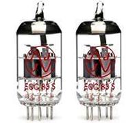 Par de Tubos de vacío de preamplificador JJ ECC83s/12AX7