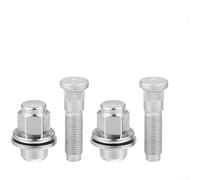 Par de tuercas de perno de rueda M12-1.5 para Jaguar XF R 2010-2015 XF R S 2013-2015 XJ8 2003-2009 XJR 2004-2009 2014-2017