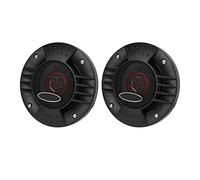 Par de Tweeters Redondos para Automóvil para Mayor Claridad de Sonido y Ajuste en Sistemas Estéreo de Vehículos