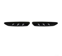 Par de ventiladores laterales negros para BMW X3 G01 para M Sport 18-21 | Material ABS resistente, lacado negro, ajuste perfecto para G01, fácil instalación sin necesidad de taladrar