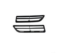 Par delantero de cubierta de parrilla para Toyota, Hilux, Revo, 2016-2022, accesorio de repuesto de bisel de rejilla de plástico ABS negro