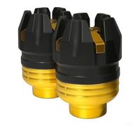 Par Deslizadores para horquilla Delantera Par Deslizadores para(Gold) | Absorbe impactos, protege chasis, material para premium, durabilidad extrema, par completo