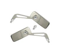 Par Espejos Aluminio Azul Cristal para Yamaha Dt FJ Fz Rd Sr SRX TDM Tdr Tt Wr