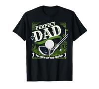 Par-Fect Dad, experto en golf, diseño artístico divertido y verde Camiseta