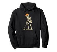 Par for The Bone Golfista Esqueleto Putting Golf Sudadera con Capucha