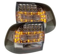 Par Juego De Luces Traseras LED Negro Para Porsche Cayenne 03-07