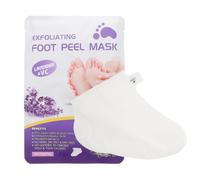 Par Mascarilla Exfoliante para Pies, Blanco de Tela No Tejida | Piel Muerta y Callos, Ajuste, Uso en Casa Baño, para Mujeres