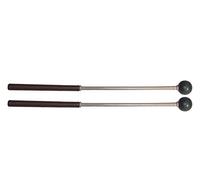Par mazas metalófono notas sueltas,Bola de goma. Longitud: 250 mm