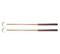 Par mazas metalófono soprano,Bola redonda fieltro duro. Longitud: 330 mm