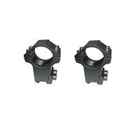 Par monturas Altas para Visor telescopico de 1" (25,4mm) de diametro y 11mm de Anchura de Carril (estandar carabina perdigon).