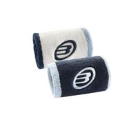 Par Muñequeras Bullpadel Hueso/azul Profundo Mujer Bpmu266