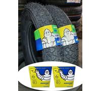 Par Neumáticos Scooter 3.50-10 59J + Habitación Michelin S83 para Vespa 125 150