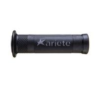 Par Puños Ariete Ariram Bimaterial Gris Negro para Moto Carretera Scooter
