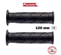 PAR PUÑOS MOTOCICLETA HONDA SCOOTER 120MM NEGRO 22/25 CERRADO ARIETE