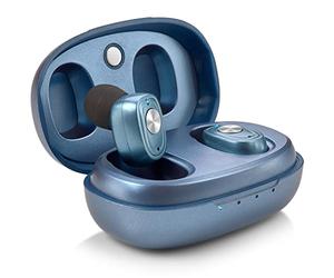 Par recargable con cancelación de ruido, dispositivo digital para personas mayores y adultos - ITC Nano Personal - Control de un toque y dispositivo de asistencia de baja distorsión, azul