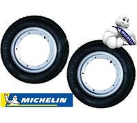 Par Ruedas Completo Michelin 3.50 10 S83 Piaggio Vespa LML Nv 125-150-200