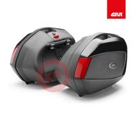 GIVI V35N Monokey Side Baúl Lateral con Cover Negro, Carga Máxima 10 Kg