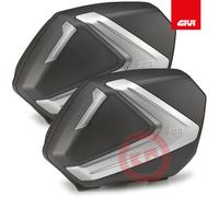 V37NT - Givi V37 Tech Monokey Side Panniers 37L Silver (Pair)