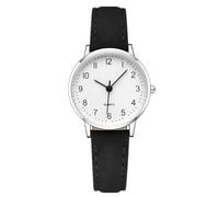Par simple, escala digital fácil de leer, reloj de cuarzo analógico, correa de cuero elegante y cómoda para hombre, Blake - Estamos