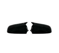 Par Tapa De Espejo Exterior Para A3 S3 8P 2005-2008 Para A4 S4 B6 B7 8E 8H 2002-2009 Para A6 S6 C6 4F 2006-2009 Apariencia Lujosa Negro Brillante/Aspecto De Fibra De Carbono(Glossy Black)