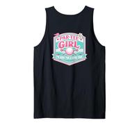 Par tee Chica Divertido Golf Amante Golfing Golfista Aquí Buen Tiempo Camiseta sin Mangas