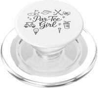 Par tee Girl - Bonito diseño de Golf para Mujeres y niñas PopSockets PopGrip para MagSafe
