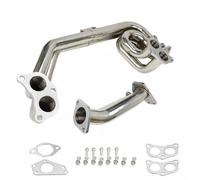 Para 08-14 Para Subaru Para Impreza Para WRX/STi GE/GH/GR/GV 2.0L/2.5L EJ20 EJ25 Colector De Escape Carreras Tubo Escape Punta Escape Automóvil