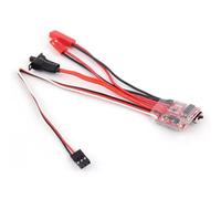Para 1/16 1/18 1/24 RC Coche Barco Para Tanque Con Freno Para Mini 20A 30A ESC Cepillado RC Motor Micro ESC Reparación Actualización Accesorios Piezas Reemplazo Esc VehíCulos Rc(20A Red mainboard)