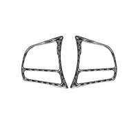 Para 1 2 3 4 Para Serie 3GT F20 F21 F30 F32 F34 2X Cubierta Embellecedora Adhesiva Fibra Carbono Botones Volante Molduras Interiores Coche