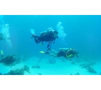 Para 1: Bautismo de buceo con inmersión en el mar durante 45 minutos
