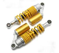 para 1 Par 11 "280mm Extremos Redondos Amortiguadores Motocicleta Gas Aire Universal Amortiguador de Suspensión Trasera