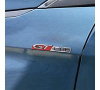 para 108 208 308 508 2008 3008 5008 GT Line Emblema de decoración Acero Inoxidable 1 Piezas