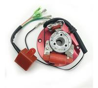 Para 110 125 140cc Para Lifan YX Pit Dirt Bike Marca Racing Estator Magneto Rotor Interior CDI Kit Rojo estator encendido magneto