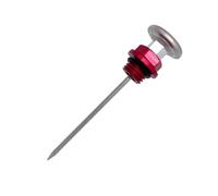para 110cc para 125cc Accesorios Motocicleta Tapa Aceite Tanque Medidor Temperatura Motor Varilla Nivel Combustible Aceite Varilla(Red)