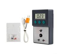 para 191AD Digital Temperature Tester con temporizador de apagado personalizable e instrucciones de cuidado del cable del sensor delgado
