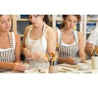 Para 2 personas: Taller de cerámica L hora del vermut con aperitivo incluido