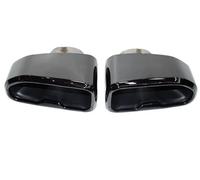 Para 2018-2023 Para X3 Para X4 G01 G08 G02 Mejora De Escape M40i Tubo Cuadrado Negro Acero Inoxidable Con Punta Silenciador Punta De Silenciador