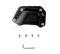 Para 2021-2023 Para Peugeot DJango 150 2021 2022 2023 Soporte Lateral Para Motocicleta Ampliar Soporte Placa De Extensión Pad(Negro)