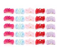 para 20pcs brillando, para un Cachorro de Mascotas y de Gato, s para el Cabello Cabeza de Cabeza de Cabeza de Cabello, Accesorios de preparación