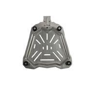 para 28L 36L 45L 55L 65L 80L 100L Caja Trasera Soporte De Placa Base para Equipaje Trasero Casco Maletero Estante Liberación Rápida Carga Soporte Motocicleta(45L Stainless Steel)