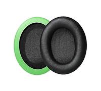 Para 2pcs Orejeras para auriculares para Kingston Hyperx Cloud Ii Alpha Flight Stinger Color Negroverde Proteína