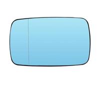 Para 3 5 Series E39 E46 320i 330i 325 525i 1997 1998-2005 Espejo Lateral Puerta Izquierda Derecha Vidrio Calentado Vista Trasera Azul Espejos Exteriores para Automóviles(Left side)