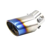 Para 335d M1 Para M-Zero M6 640i 640d E46 E90 F09 Para 1 2 3 4 F-series Coche Silenciador Punta Redonda Tubo de Acero Inoxidable boquilla escape doble salida(Styles D)