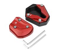 para 350E 350D 350m 368D 368m Accesorios para Motocicletas Placa De Ampliación Caballete Lateral Almohadilla Soporte Extensión Extensor Almohadilla Pata Cabra
