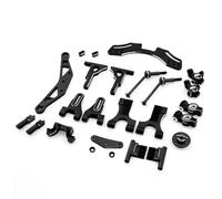 Para 3Racing Para Sakura D5 1/10 1 Par Kit De Actualización Suspensión Dirección Metal Amortiguador CVD Brazo Inferior RC Coche RC Reemplazos Repuestos(Type 11)