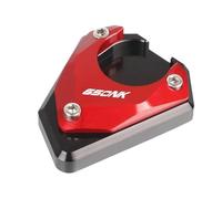 Para 400GT 650GT 400NK 650NK motocicleta pie lateral almohadilla placa soporte ampliadora extensión de