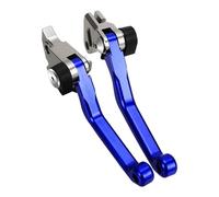 Para 450 XCW 2014-2023 2020 2021 2022 CNC Dirt Bike Pivot Palancas De Embrague De Freno Plegables Empuñaduras De Manillar(Azul)
