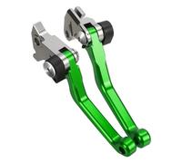 Para 450 XCW 2014-2023 2020 2021 2022 CNC Dirt Bike Pivot Palancas De Embrague De Freno Plegables Empuñaduras De Manillar(Verde)