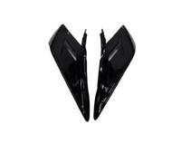 para 450SR 2022-2025 Alerones Delanteros Laterales con Carga Aerodinámica Naked para Motocicleta Alerones Fijos Tipo Aleta. Alerón Aerodinámico(Bright Black)
