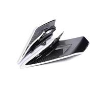 para 450SR 2022-2025 Alerones Delanteros Laterales con Carga Aerodinámica Naked para Motocicleta Alerones Fijos Tipo Aleta. Alerón Aerodinámico(Black White)